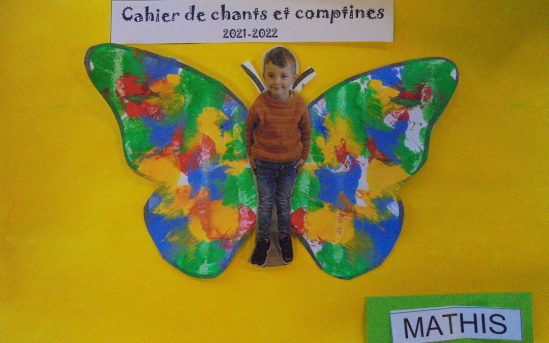 Décoration du cahier de chants