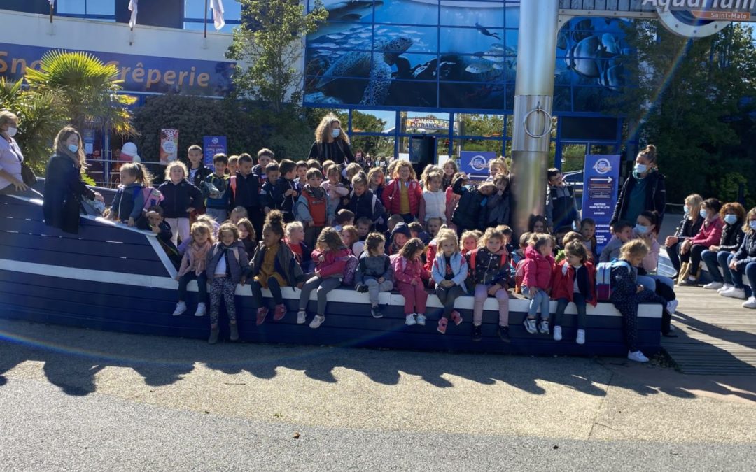 Visite à l’aquarium de Saint-Malo